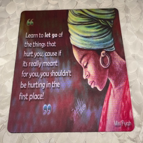 Learn to Let Go Mousepad