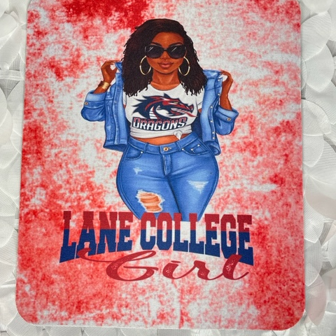 Lane College Girl Mousepad