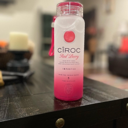 Ciroc Red Berry Water Bottle