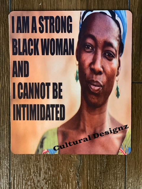 Strong Black Woman Mousepad